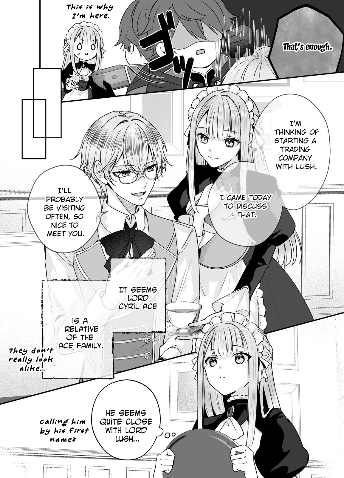 I’ll Devote Everything to the Crimson Magician. I Love You. Chapter 4 Page 12
